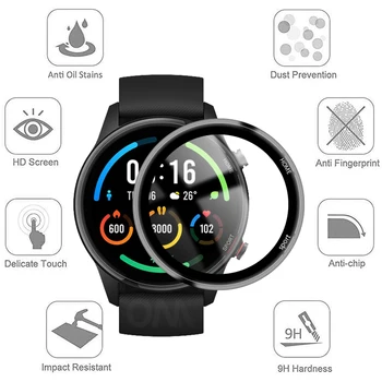 20D Curva Suave Película Protetora Para Cobrir Xiaomi Mi Cor de Edição de Esportes Smart Watch Versão Global Protetor de Tela (Não de Vidro