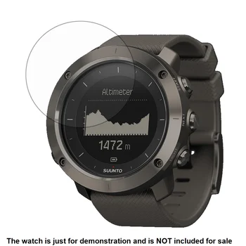 3x Claro Protetor de Tela LCD Protetor de Tampa Protetor Filme a Pele para o SUUNTO ATRAVESSAR Esportes GPS Smart Watch Acessórios