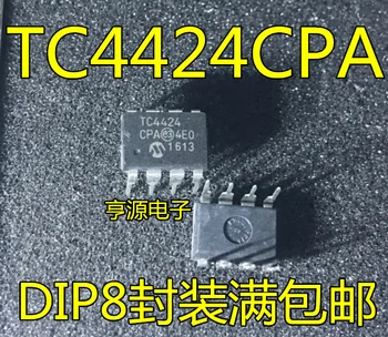 Frete grátis TC4424 TC4424CPA TC4424EPA DIP8 MOSFETIC 10PCS