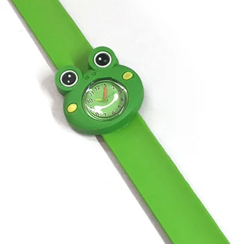 Crianças Relógio Digital Bonito dos desenhos animados Sapo Kids Relógios Casuais relógio de Pulso Presente NIN668