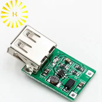 Conversor DC-DC step-up (módulo de 0,9 V~5V) para 5V 600MA USB circuito de reforço de alimentação da placa de impulso