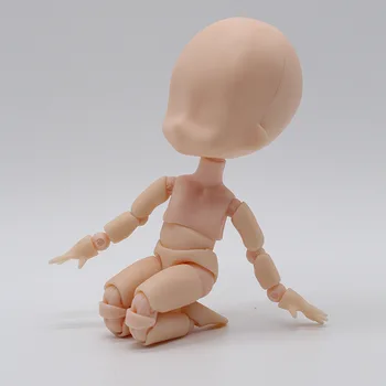 1/12 BJD Bonecas Brinquedos Móveis 15cm Mini-Figura de Ação Brinquedos OB11 Bola Órgão Conjunto com Suporte