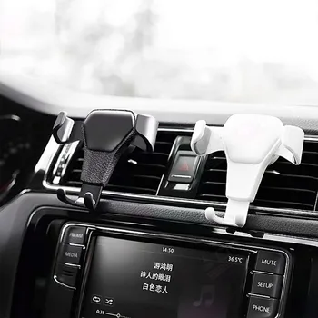 Universal da Gravidade Auto de Telefone do Suporte de Carro de Ventilação de Ar Clip de Montagem do Telefone Móvel Telefone Celular Suporte de apoio Para o iPhone Para Samsung