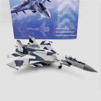 Jason TUTU modelo de Aeronave Avião russo de caça da Força Aérea Su 35 avião Liga de modelo fundido escala de 1:100 de metal Aviões