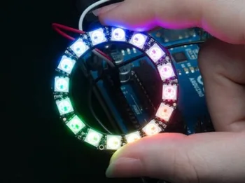 CJMCU 16 Bits WS2812 5050 RGB LED Full-Color Construído em Luzes de Condução Rodada Conselho de Desenvolvimento Para o Arduino C28