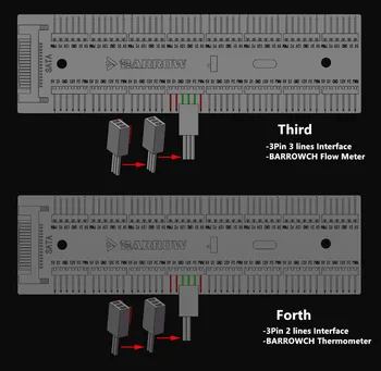 Barrow 16-forma de Controlador e 5V 3 pinos RGB Controlador de Sincronização AURA placa-Mãe DK301-16