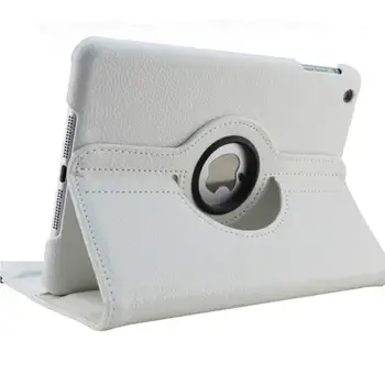 360 Graus de Rotação Capa para Apple iPad 2 3 4 Caso de Couro do PLUTÔNIO Para o iPad 2 3 4 Smart Tablet Titular Casos A1397 A1416 A1430