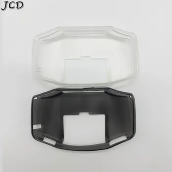 JCD TPU transparente clara protetora do shell de Cobertura para GBA para Game Boy Advance console de silicone macio de cristal shell