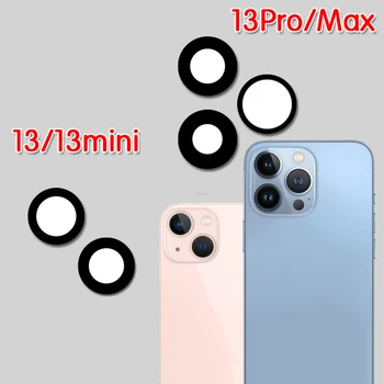 Traseiro da Câmera Lente de Vidro de Substituição Para o iPhone X XS MAX 11 12 13 mini Pro Max, Com Etiqueta Adesiva