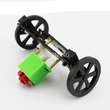 DIY carro de brinquedo sistema de direção de montagem do kit de Direção eixo dianteiro carrinho modelo SM39