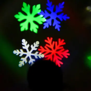 E27 4W Auto Giro LED Projetor Laser de Luz do Bulbo de lâmpada da Bola de Cristal do floco de Neve de Halloween Festa de Natal DJ Discoteca Fase da lâmpada