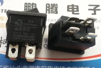 1PCS de Formosa LUZ de PAÍS de alta corrente do interruptor de balancim 4 pés 2 arquivos de balancim de alternância de poder mudar R19