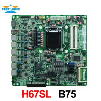 H67SL soquete LGA1155 Industrial Firewall placas-mãe com 6 lan do Roteador/Firewall