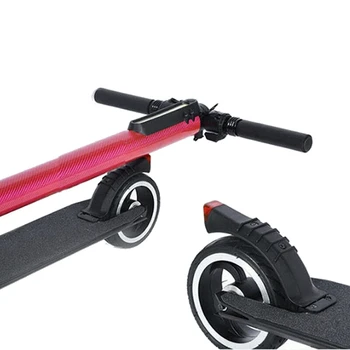 Qualidade Scooter De Roda Traseira Freio Fender Guarda-Lamas Quadro Com Seguro De Luz Para Xiaomi 5.5 Polegadas Scooter Elétrica Peças De Reposição