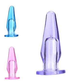 Os Produtos do sexo Mini Macio da Geléia Dedo Vibe Anal Brinquedos Plug anal Inserir Erótico Auxílio Inserir, os Brinquedos Sexuais para o Casal