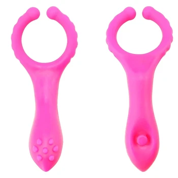 Vibrador Mamilo Massagem Clipe Pênis Vibração Brinquedo do Sexo para Mulheres, Homens, Casal Flertar Vagina, Clitóris Estimulação Grampo