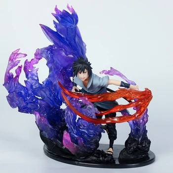 Naruto Akatsuki Uchiha Itachi Figura de PVC Modelo de Itachi Uchiha Estátua de uma Figura de Ação Ornamentos Brinquedo Anime Presentes