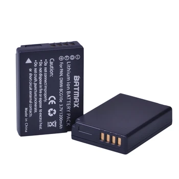 Batmax 2x DMW-BCG10 BCG10 BCG10E bateria+LCD USB Carregador para Panasonic Lumix DMC-3D1 DMC-TZ7 DMC-TZ8 DMC-TZ10 DMC-TZ18 DMCTZ19
