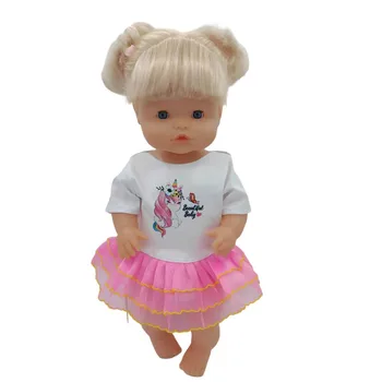 Roupas de boneca 42cm Nenuco Roupas se Encaixam 16 Polegadas Novo Bebê Nasce Roupas de Moda de Terno Vestido Acessórios DIY Bebê de Presente de Aniversário