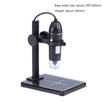 500-1600X 8 LED Microscópio Digital para Solda Tipo-C USB Microscópio Eletrônico para Reparo do Telefone Móvel LED lente de aumento Câmara