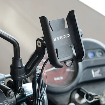 Para a KAWASAKI Z650 Z900 Z900RS RS 2017 2018 2019 2020 2021 Motocicleta Guiador do Telefone Móvel de GPS Stand Suporte de Acessórios