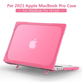 Laptop Case Para Apple Macbook Pro de 14 de Caso Para 2021 Macbook M1 Chip Pro 14.2 polegadas Modelo A2442 Protetora + Tampa do Teclado