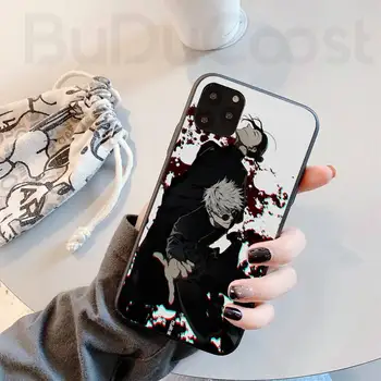 Jujutsu Kaisen Satoru Gojo Anime Caso de Telefone para o iPhone 8 7 6 6S Plus X 5S SE DE 2020 XR 11 12 Pro mini pro XS MAX.