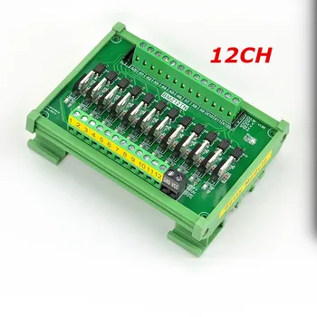 4-32 Canais de e / s de Cartão PLC Amplificador de Sinal da Placa PNP NPN de Conversão de Entrada isolador óptico de Isolamento do Transistor tigrão tensão 24V