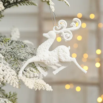 Desconto Plástico Branco Floco De Neve Da Asa Do Anjo Renas Árvore De Natal  Pingentes Novo Ano De 2023 Decorações De Natal Férias Presentes De Natal |  Loja < 