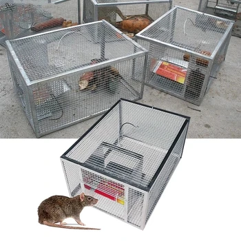 Família Contínuo Ratoeira Grande Espaço Automática Rato Cobra Armadilha Gaiola Seguro E Inofensivo de Alta Eficiência armadilha do Rato