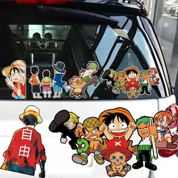 Anime Luffy Chopper Adesivo Corpo Janela Do Carro Porta Capacete De Motocicleta Elétrica Cartoon Modificado A Etiqueta Do Carro Atacado