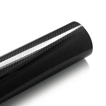 100*30/10 cm 5D Fibra de Carbono de Moldagem de Película de Vinil tablet adesivos filme adesivos de fibra de adesivos filme estilo brilhante adesivos de carros