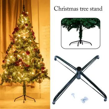 Desconto Árvore De Natal Ficar Árvore De Natal Titular Suporte De Metal De  Base Do Rack De 4 Pés Da Árvore De Natal Acessórios 2020 Ano Novo Decoração  De Casa | Casa