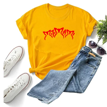 Rosalia Motomami World Tour T-Shirt das Mulheres do Hip Hop Vintage anos 90, o Rap T-Shirts de Verão do Algodão de Manga Curta Tee Gráfico Streetwear