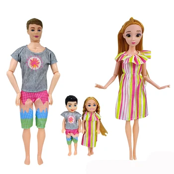 Uma boneca e roupas aleatórias, incluindo 10 conjuntos de roupas e 11 cm de  comprimento., bonecas pequenas kellyes/brinquedos de bebê para crianças. -  AliExpress