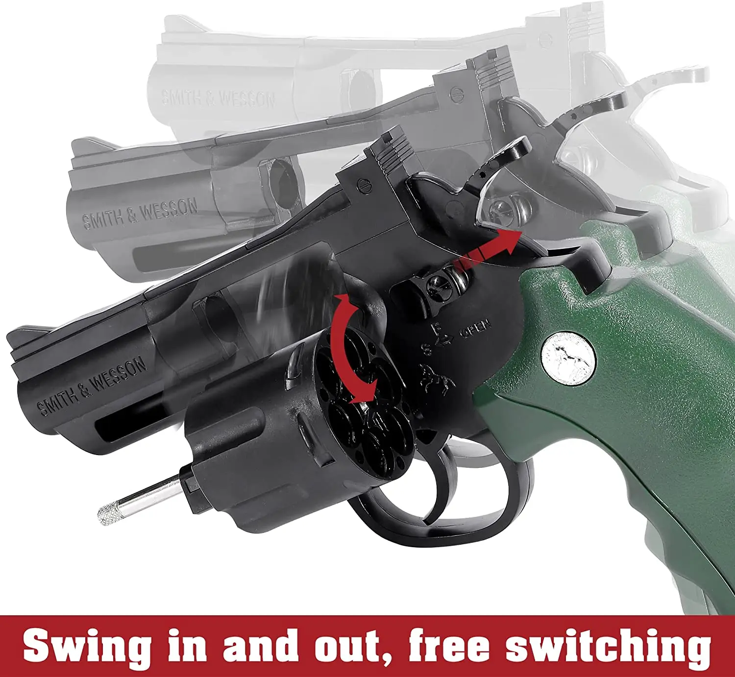 2022 Nova arma de brinquedo de bala macia pode disparar modelo de pistola  de brinquedo